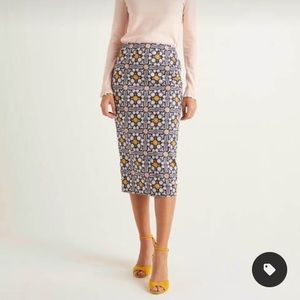 Boden chatterley pencil skirt, size 2P